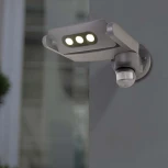 Настенный светильник уличный светодиодный с датчиком движения и освещенности Oasis Light LEDSPOT W6144S-1-PIR S