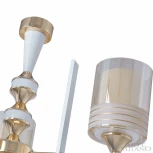 Подвесная люстра Arte Milano Florentia-6087 306087/3 Wh/Gd (220V, на цепи)