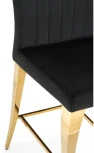 Полубарный стул Woodville Joan black / gold 15388