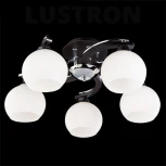 Потолочная люстра Eurosvet 9654 9654/5 хром/венге (220V, шарики)