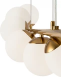 Подвесной светильник Zing FR5199PL-08BS1 Freya (220V, на тросе, шарики)