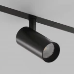 Трековый светильник однофазный 220V 20W Denkirs Simple Spot DK8220-BK (LED, круглые)