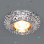 Встраиваемый точечный светильник Elektrostandard 7247 MR16 CL прозрачный