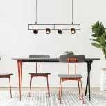 Подвесной светильник Wi-Fi Lightera Rudolf LE114L-4B SMART (LED, 220V, управление смартфоном, голосовое управление, умный дом - Алиса, Tuya Smart, Маруся, Smart Life, Экосистема Сбер, на проводе)