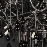 Подвесная люстра Loft It Bijout 10067/1250 BK (220V, на тросе, ветки)