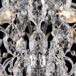 Потолочная люстра на штанге ILLUMICO IL3522-6CSQ-39 CR (220V, хрусталь)