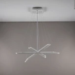 Подвесная люстра RGB Wi-Fi Citilux Неон Смарт CL731AK110E (LED, 220V, умный дом - Алиса, на тросе)