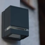 Архитектурная подсветка Oasis Light 78064 Gr (220V, куб, IP44)