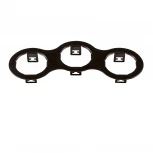 Рамка для трех встраиваемых светильников Lightstar Domino, овал, черный