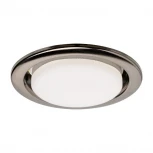 Встраиваемый светильник под лампу GX53 черный хром глянец Lumin'arte LDL-GX53/01BCH