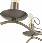 Подвесная люстра Arte Milano Amalfi-9934 339934/5 AB (220V, на цепи, подсвечник, свеча)