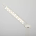 Офисная настольная лампа светодиодная складываемая с регулировкой цветовой температуры и яркости зарядка от USB ЭРА NLED-495-5W-W (сенсорный выключатель)