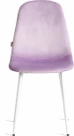 Стул BREEZE (mod. JSC-58) / 1 шт. в упаковке (Велюр,Металл  /Лавандовый,Белый)