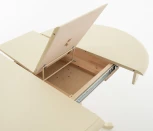 Стол Фабрицио D 82, Слоновая кость, Аврора