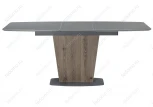 Стол на тумбе Теон 120 лиственница / графит