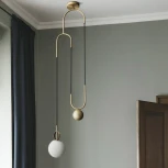 Подвесной светильник Newton ImperiumLoft Newton01 (101835-26) (220V, на проводе, шар)