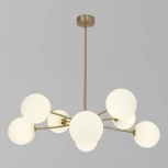 Потолочная люстра на штанге Zortes Blo ZRS.1777.08 (220V, шарики, IP21)