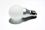 Лампочка светодиодная шар белая колба E27 5 Вт 300-400 lm теплое белое свечение Ledcraft LC-ST-E27-5-WW