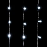 Гирлянда Занавес с Колпачком 2 x 3 м Белый 220В, 600 LED, Провод Прозрачный ПВХ, IP65