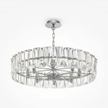 Подвесная люстра Maytoni Puntes MOD043PL-08CH (220V, на цепи, круглые)