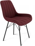 Стул SHT-ST37/S64 рубиновое вино/черный муар Sheffilton 4683235301
