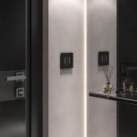 Рамка на 1 пост (черный софт) Werkel W0012908 (a062799)