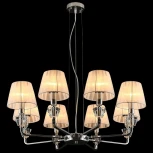 Подвесная люстра ILLUMICO IL5274-8N-27 CR (220V, на тросе)