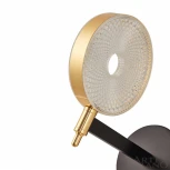 Бра Arte Milano 272079/1B BK/GD (LED, 220V, круглые)