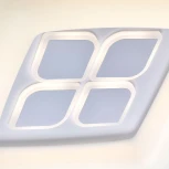 Потолочный светильник DeMarkt Эрида 706010801 (LED, 220V, пульт управления)