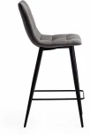 Барный стул Tetchair CHILLY (Ткань,Металл/Серый,Черный) 15453