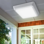 Настенно-потолочный светильник светодиодный с акустическим датчиком ЭРА SPB-302-2-4K-10 (220V, IP40)