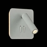 Настенный светильник (бра) Ios 176 3000К 9Вт IP 20 LED Maytoni Technical C175-WL-01-6W-W (220V, выключатель)