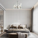 Потолочная люстра на штанге Arte Milano Sorrento-7309 377309/6/390 CR (220V, свеча)