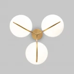 Подвесной светильник Eurosvet Emisfero 50083/3 LED золото (220V, на проводе)