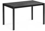 Стол Woodville Центавр 120(160)х70х75 файерстоун / черный матовый 519757