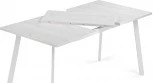 Стол раскладной Notta Колон Лофт 120 25 мм юта / белый матовый 489650
