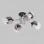 Потолочная люстра на штанге Imex MD.2184-4-S-BK+CH