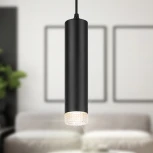 Подвесной светильник ЭРА PL18 BK/CL (220V, на проводе)