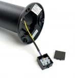 Наземный светильник Feron Сеул DH0809 48341 E27 черный (220V, круглые, IP54)