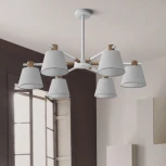 Потолочная люстра на штанге Natura A White 6 ImperiumLoft Naturaaw01 (177987-26) (220V)