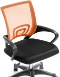 Компьютерное кресло Woodville Turin black / orange 15432