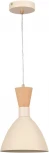 Подвесной светильник Evoluce SLE1256 SLE1256-503-01 Бежевый/Бежевый, Светлое дерево, Золотистый E14 1*40W (220V, на проводе)
