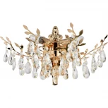 Настенный светильник Stilfort Sofia 1031/03/02W (220V, хрусталь, подвески, листья)