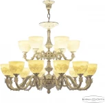 Подвесная люстра Bohemia Florence 71101/12+6/300 NW P1 U Horse