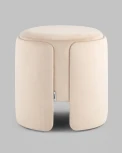 Пуф Taks велюр молочный Stool Group арт.УТ000039394