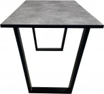 Стол от компании Мир стульев Саен 8, Черный/Бетон