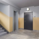 Настенно-потолочный светильник светодиодный с акуст.датчиком,с дежурным режимом работы Feron AL3018 41892 12W 4000K IP65 белый (220V, круглые)