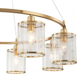 Подвесная люстра 13022/8P Brass Indigo Dante V000406