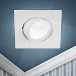 Встраиваемый точечный светильник ЭРА KL87 WH (12V)