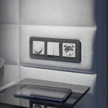 Выключатель двухклавишный проходной (белый матовый) Werkel W1122061 (a059272)